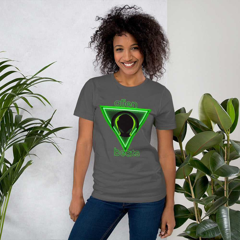 Alien Beats Unisex t-shirt