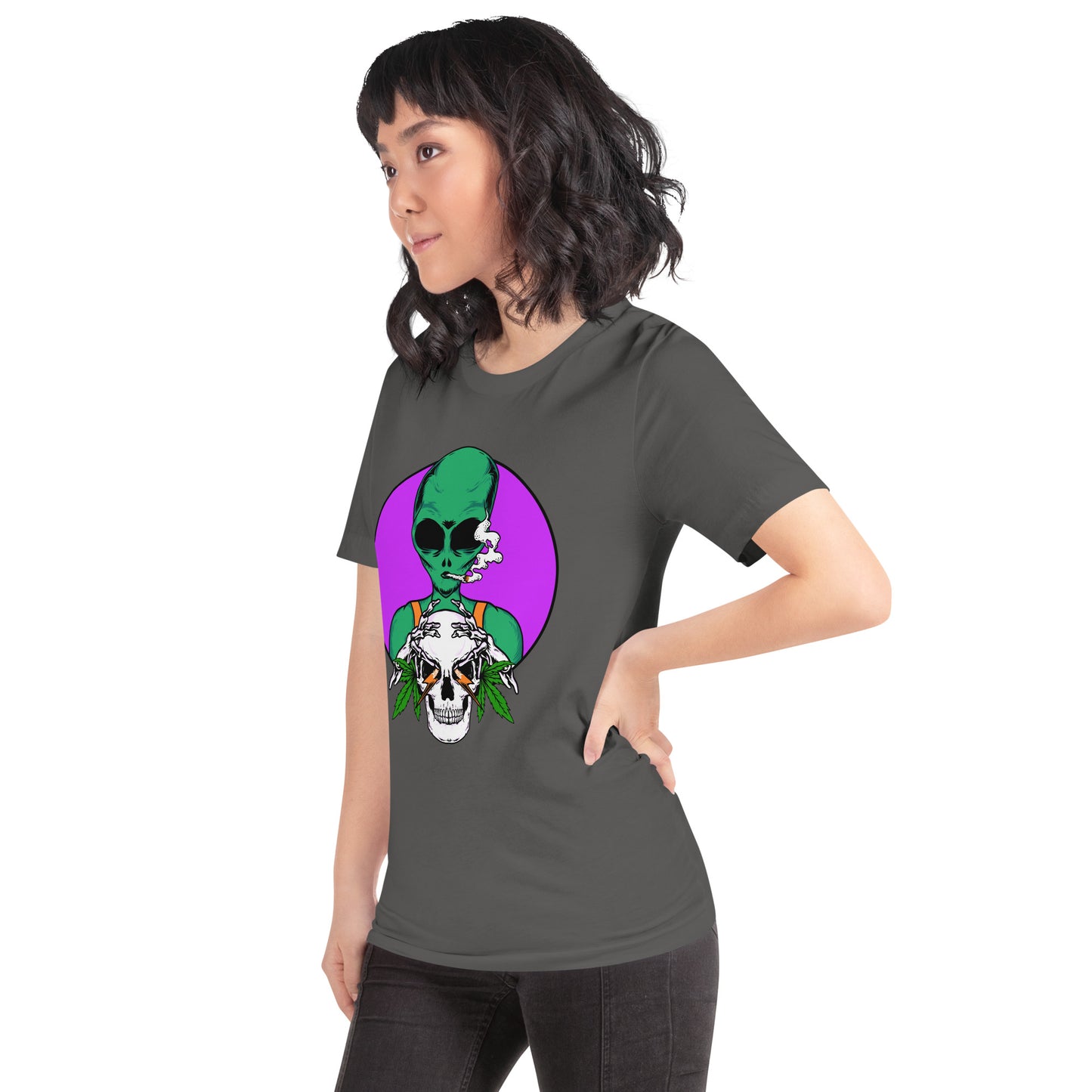 Alien&Skull Unisex t-shirt