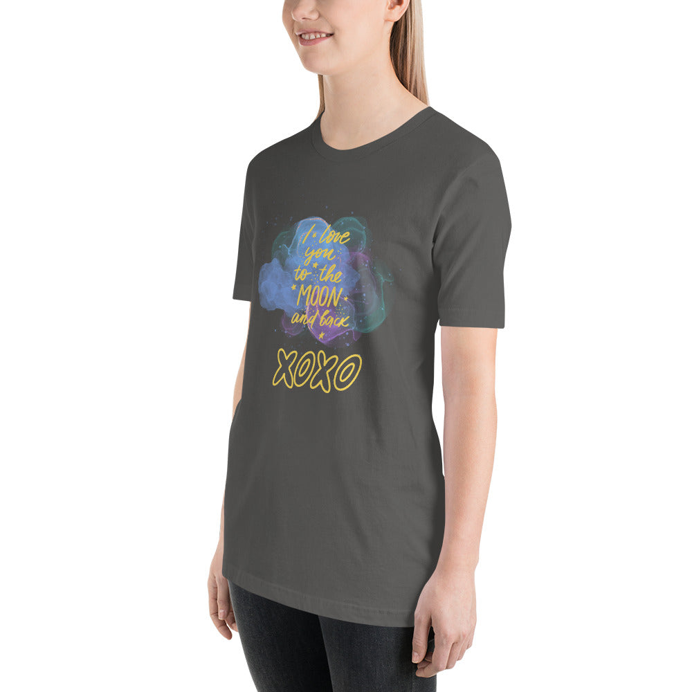 To the Moon and Back 2 Unisex t-shirt