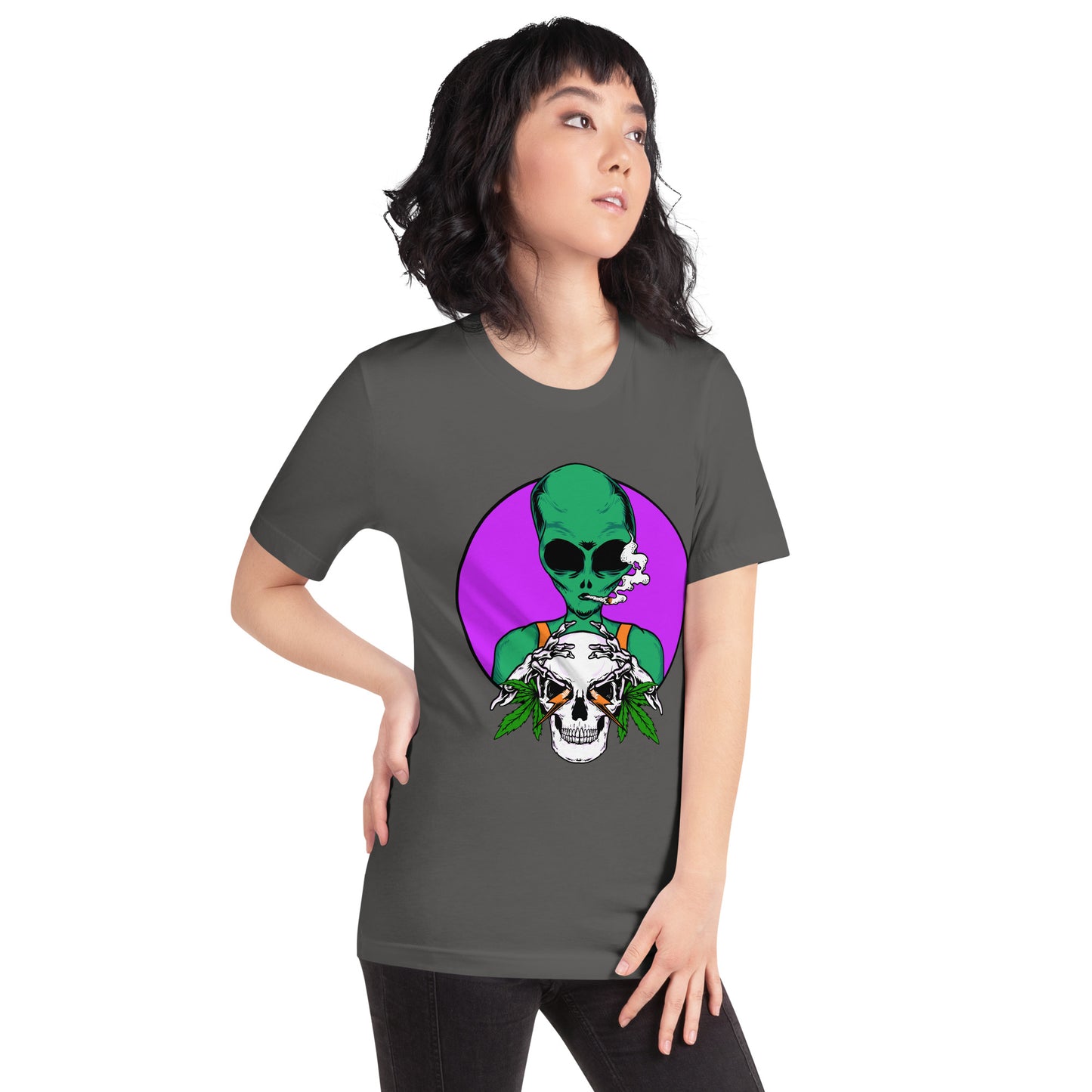 Alien&Skull Unisex t-shirt