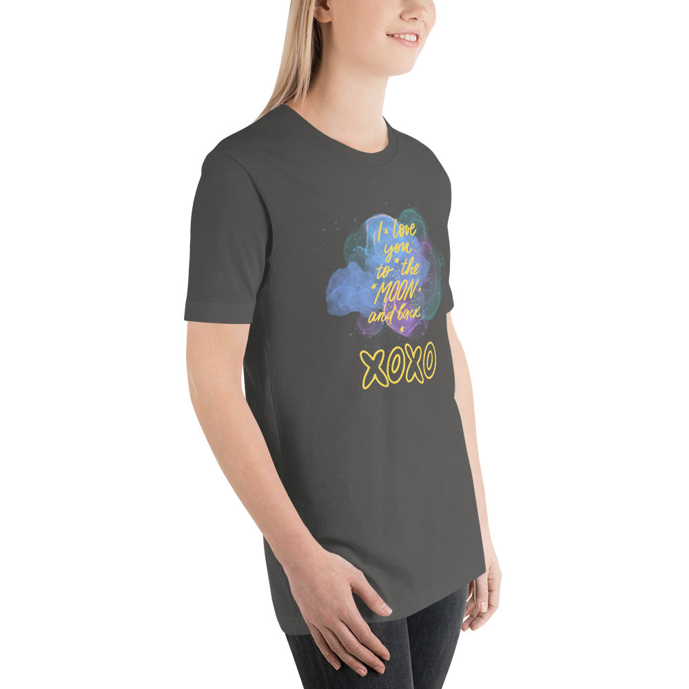 To the Moon and Back 2 Unisex t-shirt