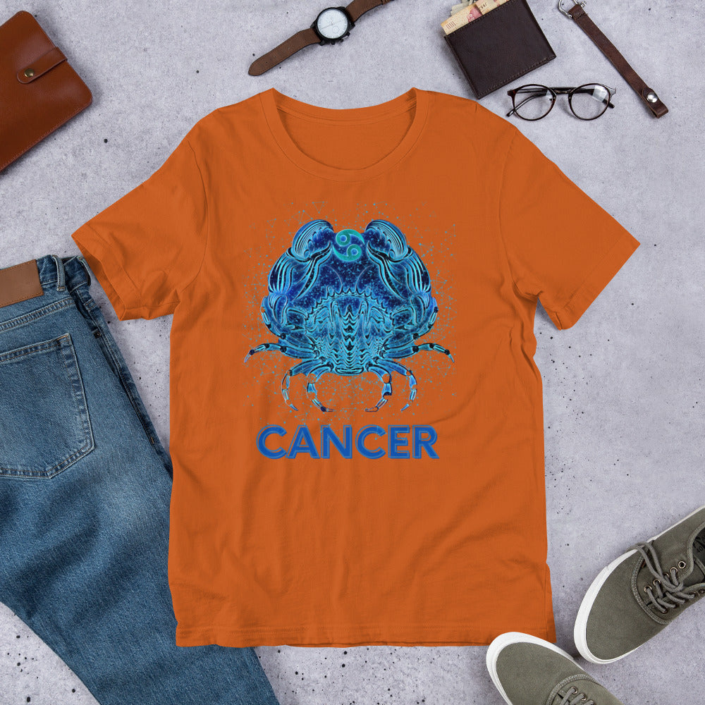 Zodiac Cancer Unisex t-shirt