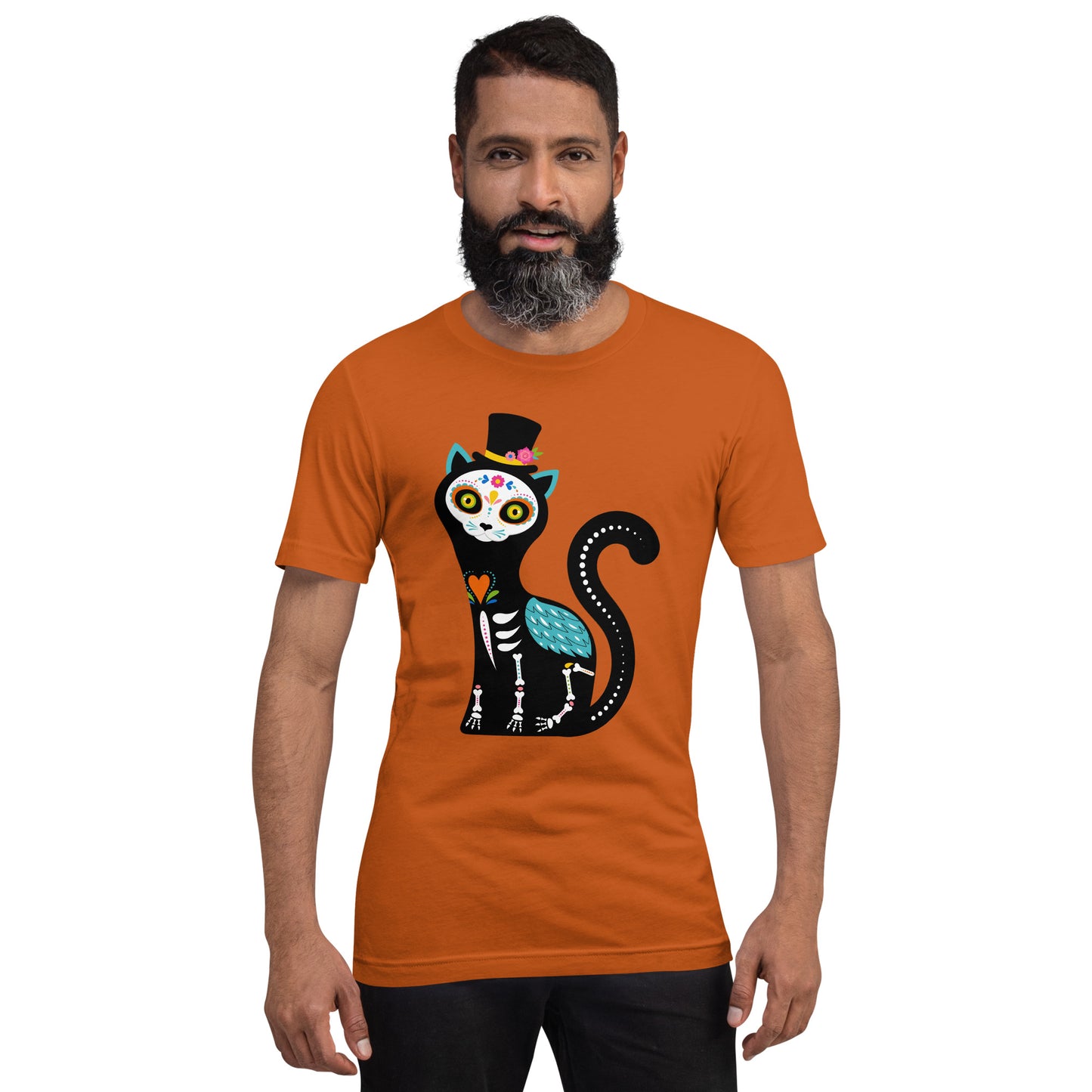 Halloween Cat Unisex t-shirt