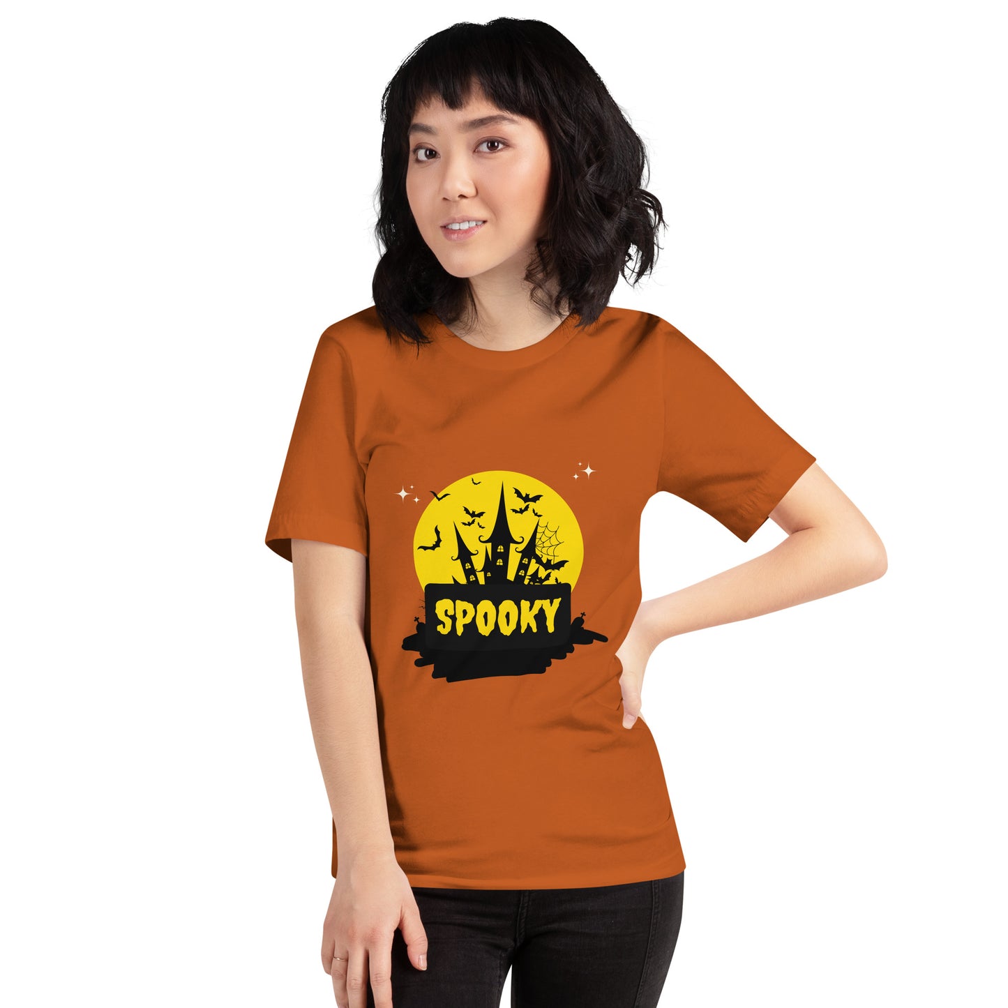 Spooky Yellow Unisex t-shirt