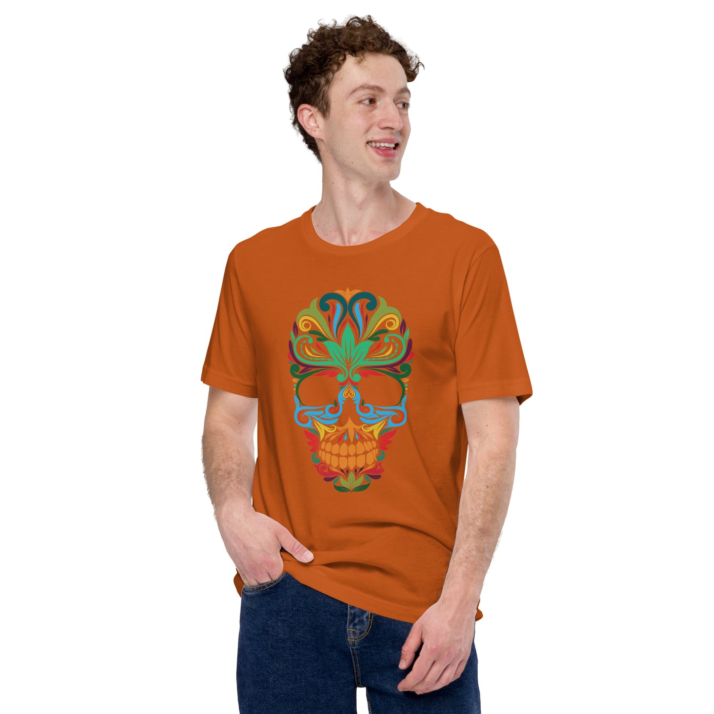 Skull Colors Unisex t-shirt