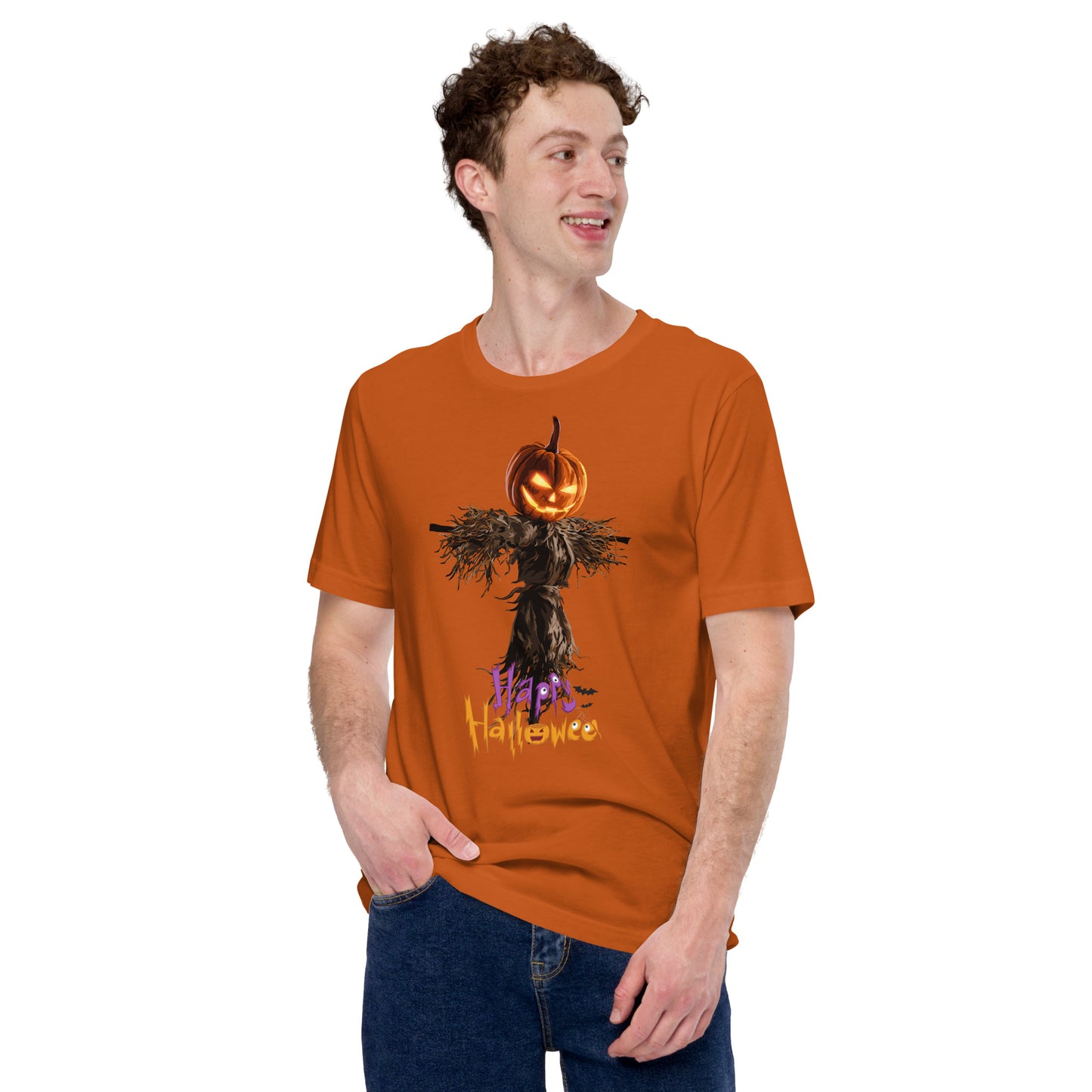 Scarecrow Halloween Unisex t-shirt