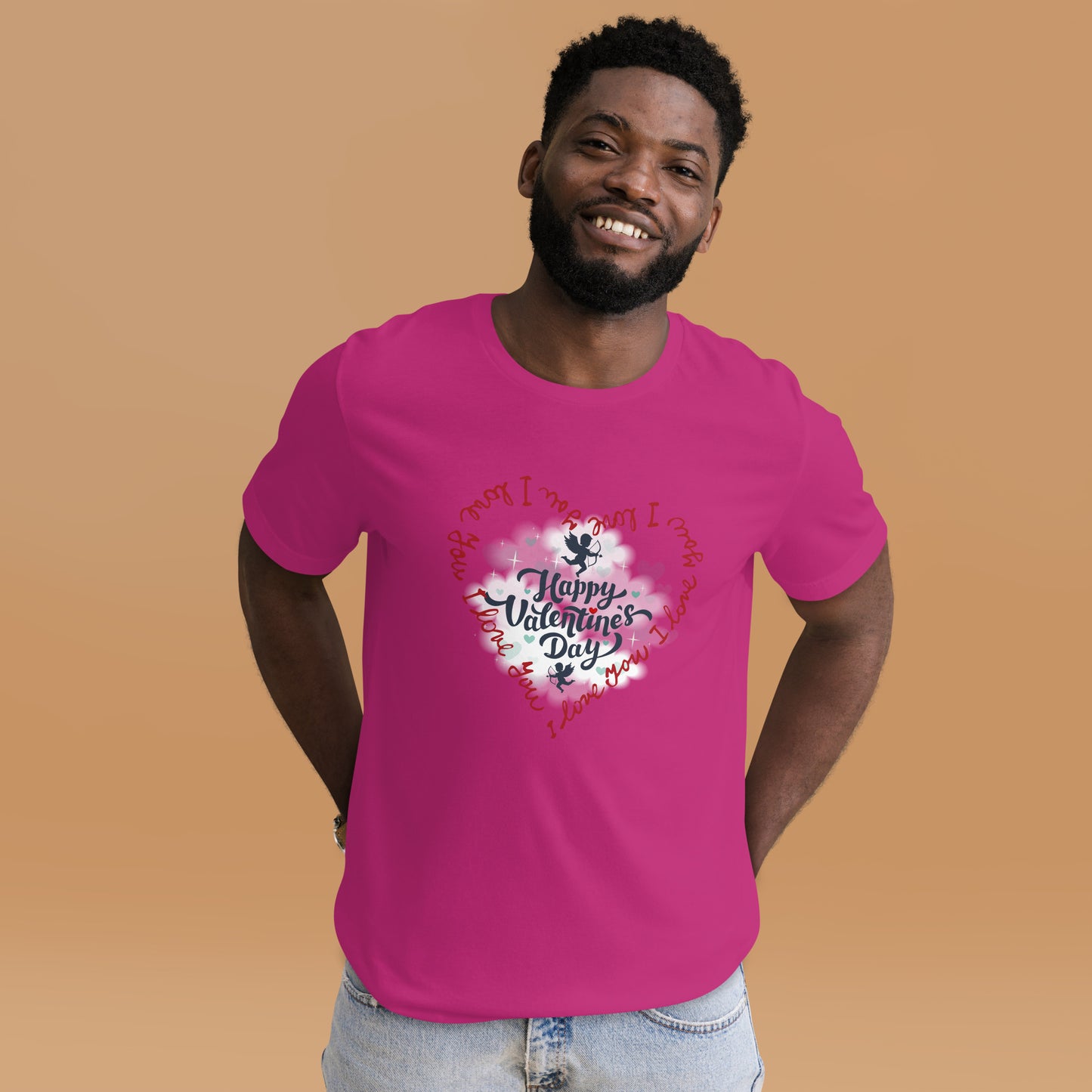 Happy Valentine's Day 7 Unisex t-shirt