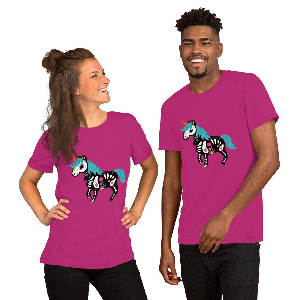 Halloween Unicorn Unisex t-shirt