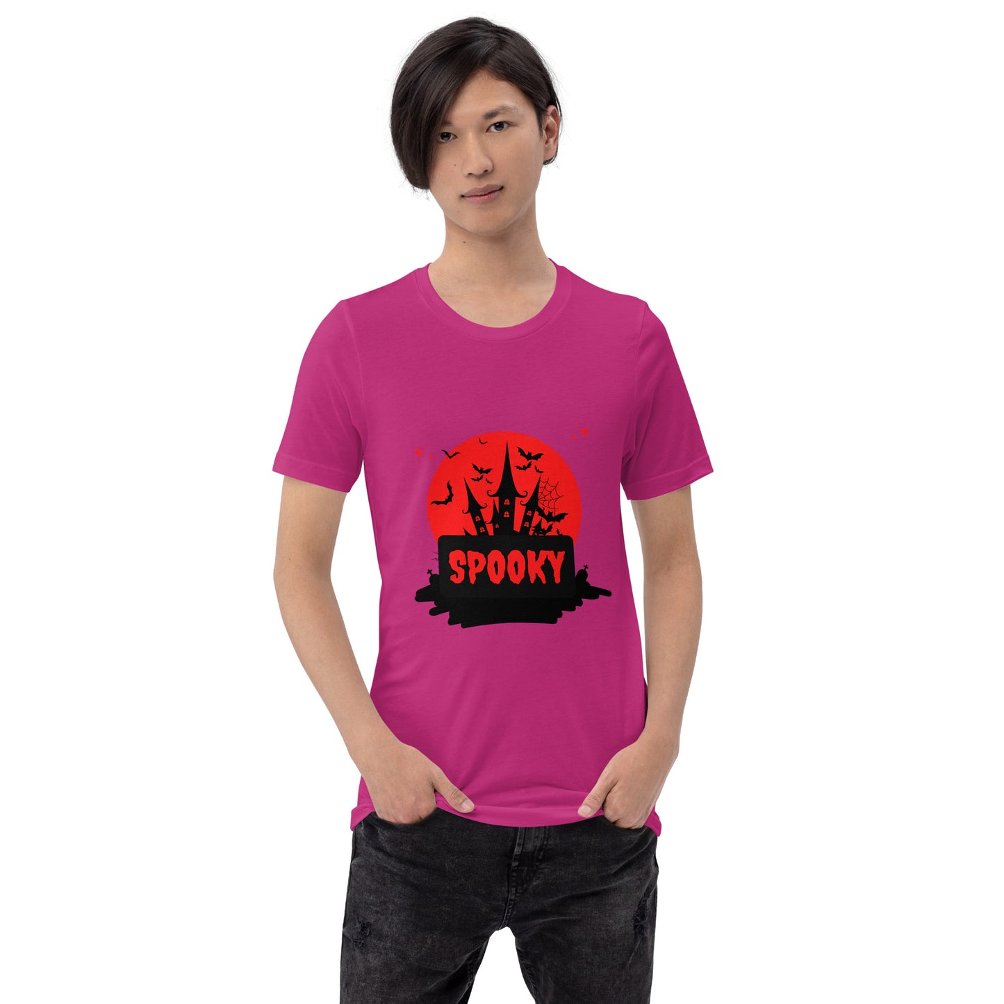 Spooky Red Unisex t-shirt