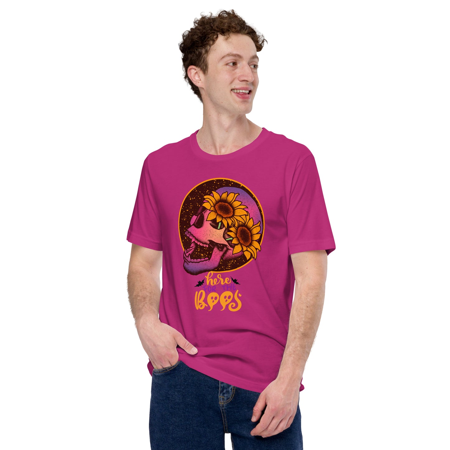 Skull Boos Unisex t-shirt