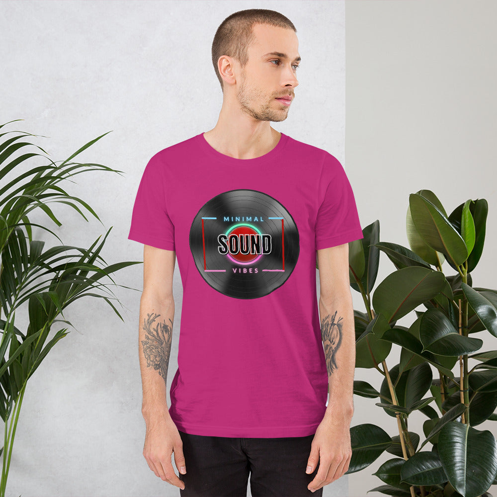 Minimal Sounds Unisex t-shirt