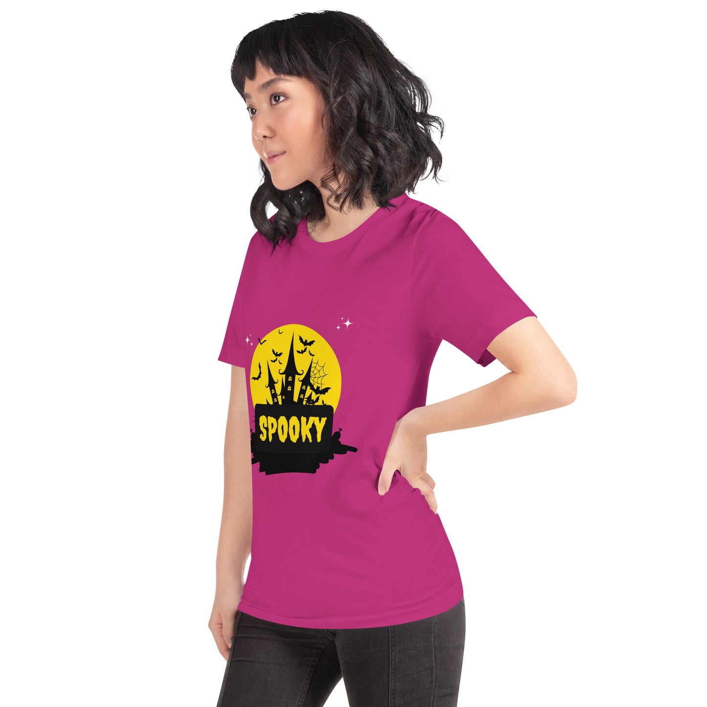 Spooky Yellow Unisex t-shirt