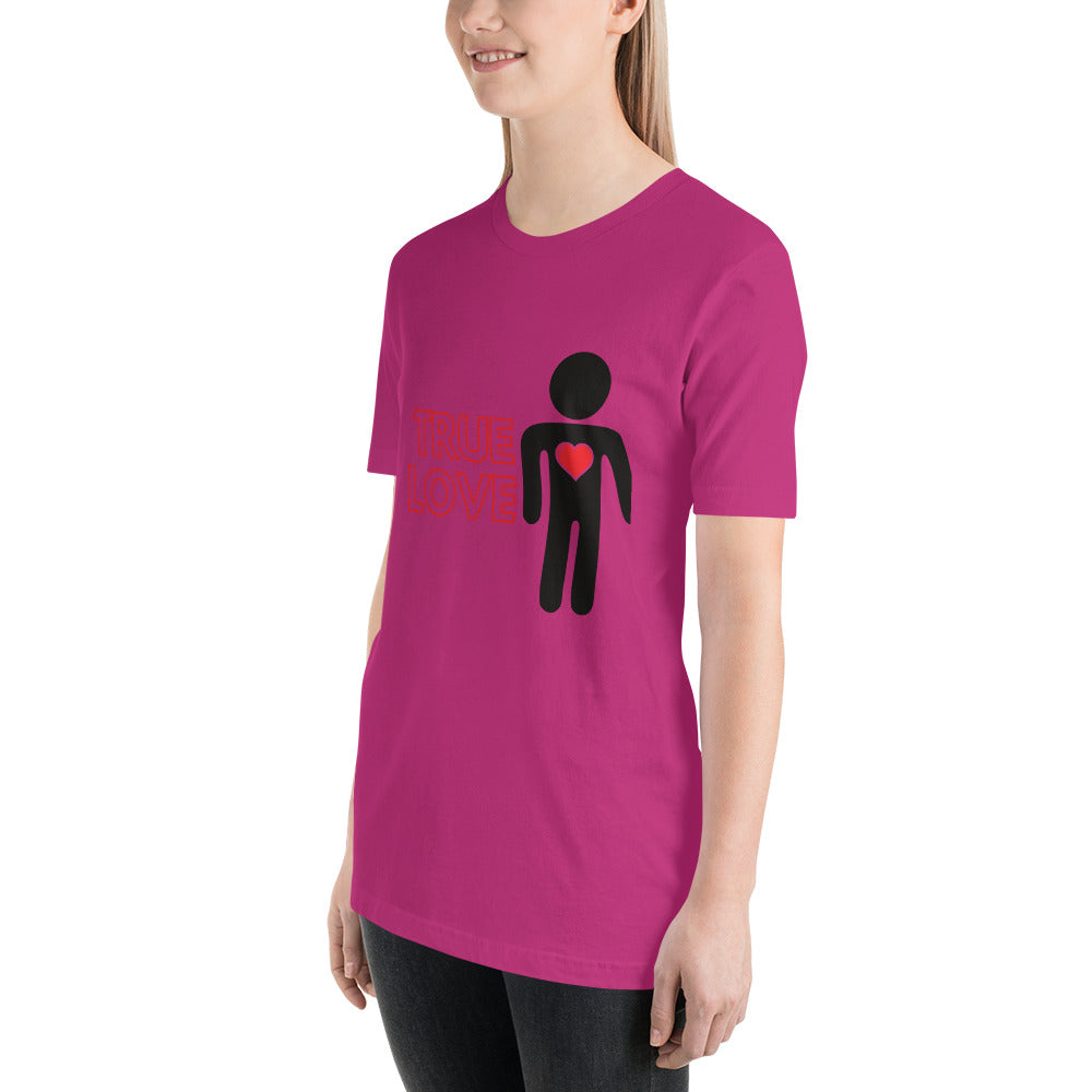 True Love Couple 2 Unisex t-shirt