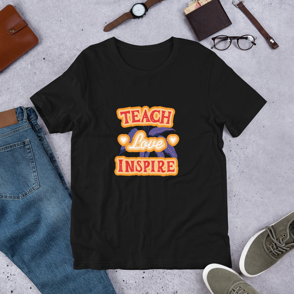 Love teach Unisex t-shirt