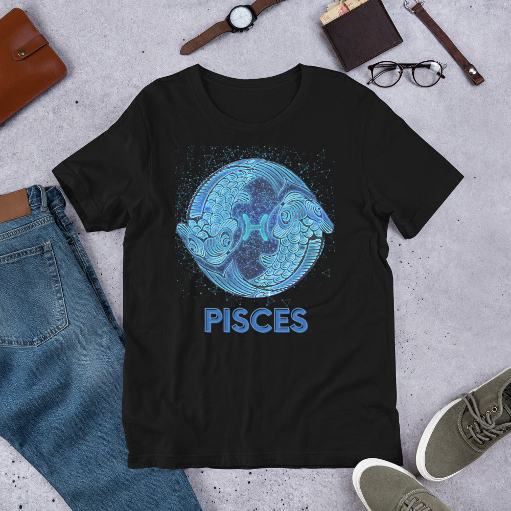 Zodiac Pisces Unisex t-shirt