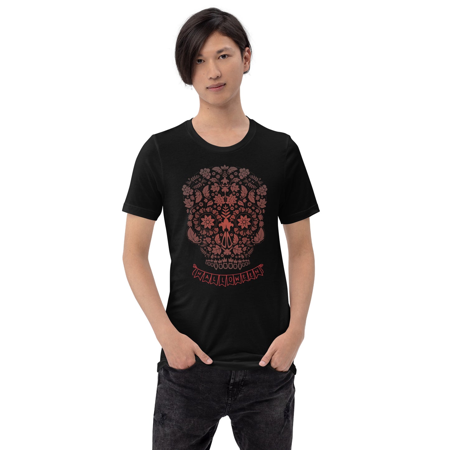 Abstract Skull Unisex t-shirt