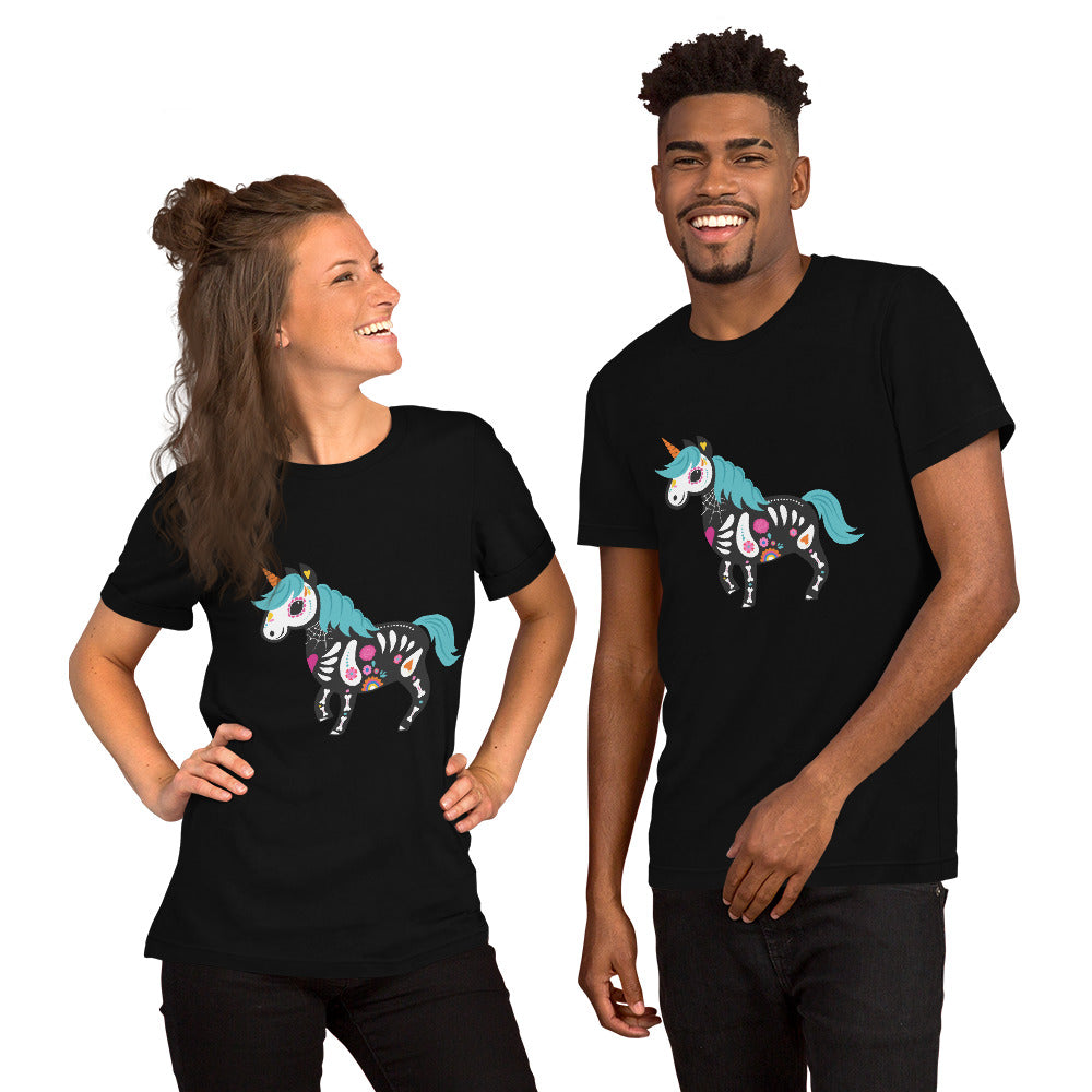 Halloween Unicorn Unisex t-shirt