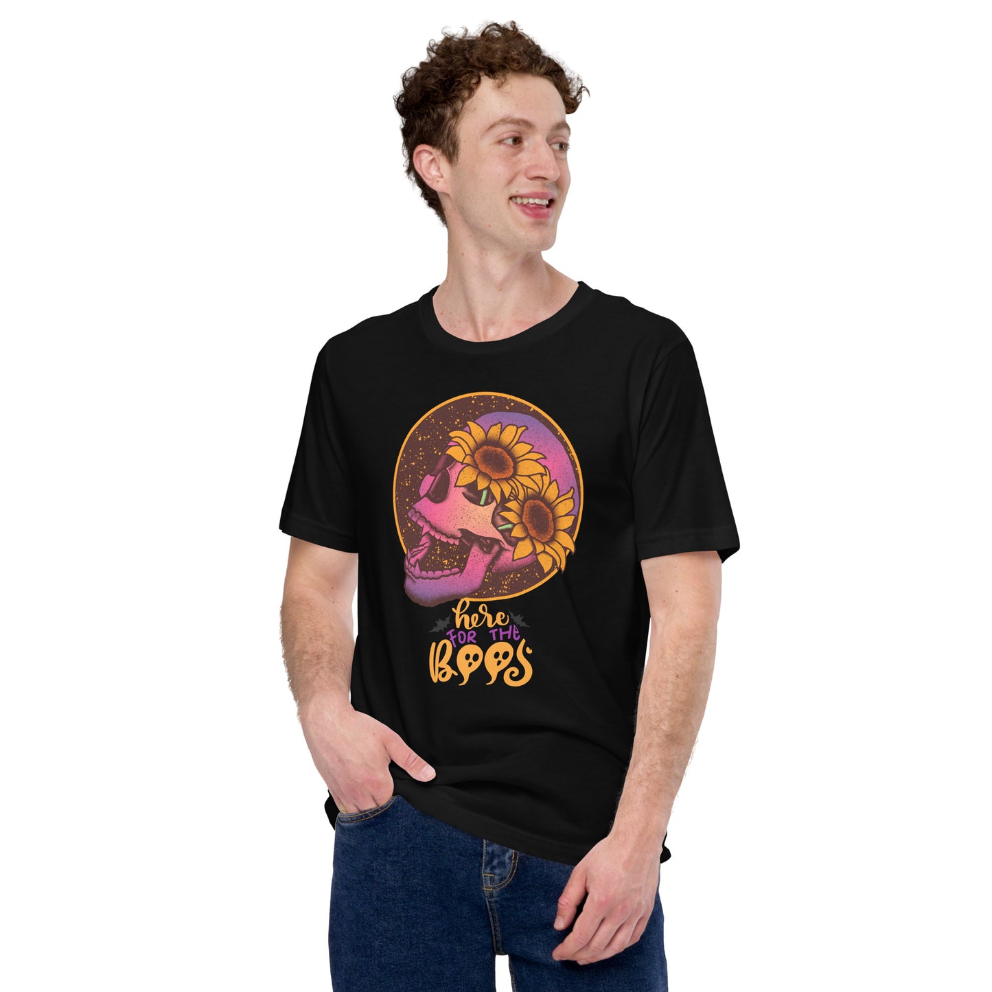 Skull Boos Unisex t-shirt