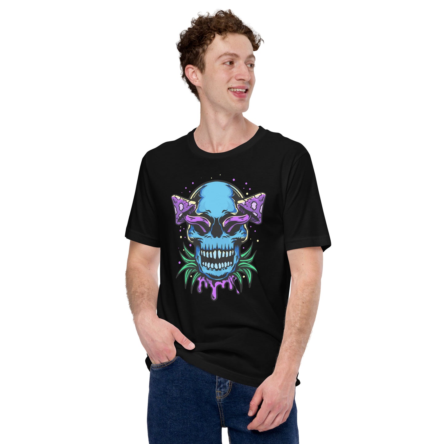 Mushroom Skull  Unisex t-shirt