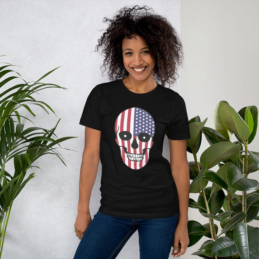 American Skull Unisex t-shirt