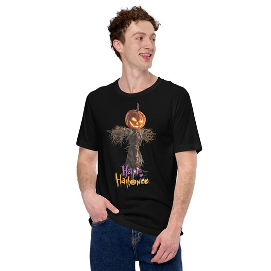 Scarecrow Halloween Unisex t-shirt