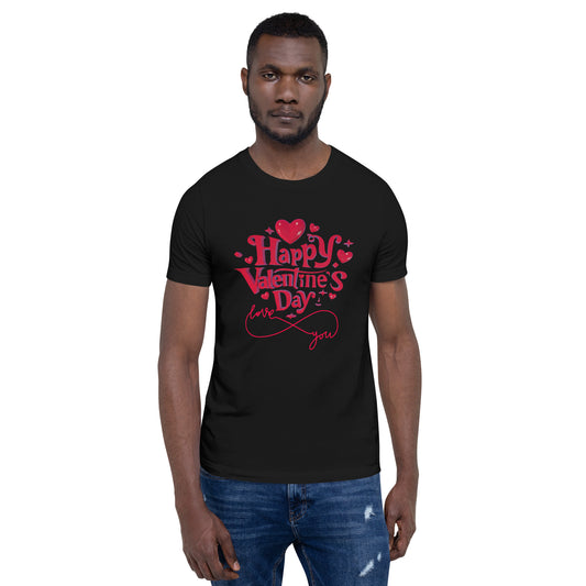 Happy Valentine's Day 6 Unisex t-shirt