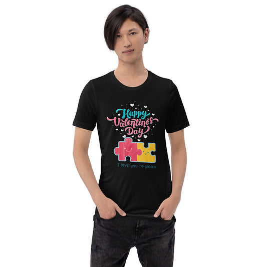 Love you to pieces Unisex t-shirt