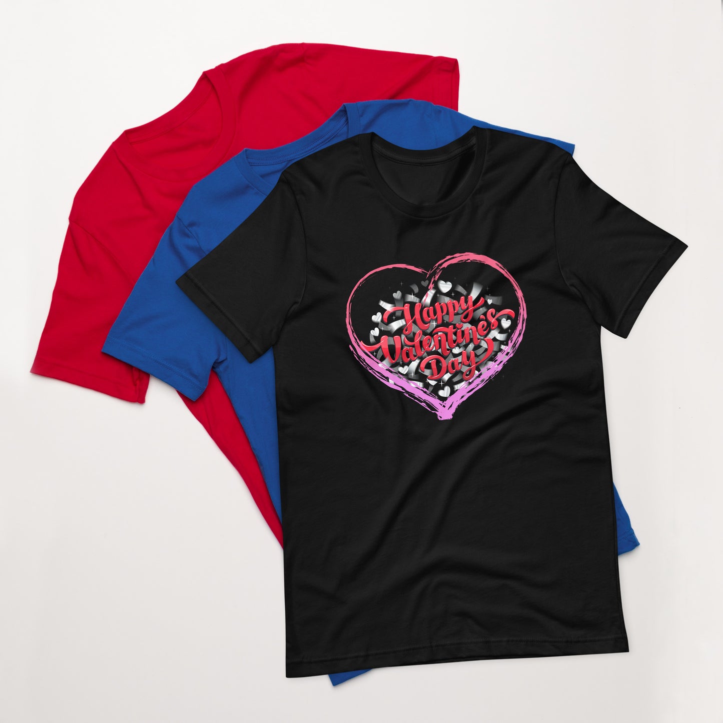 Happy Valentine's Day 8 Unisex t-shirt