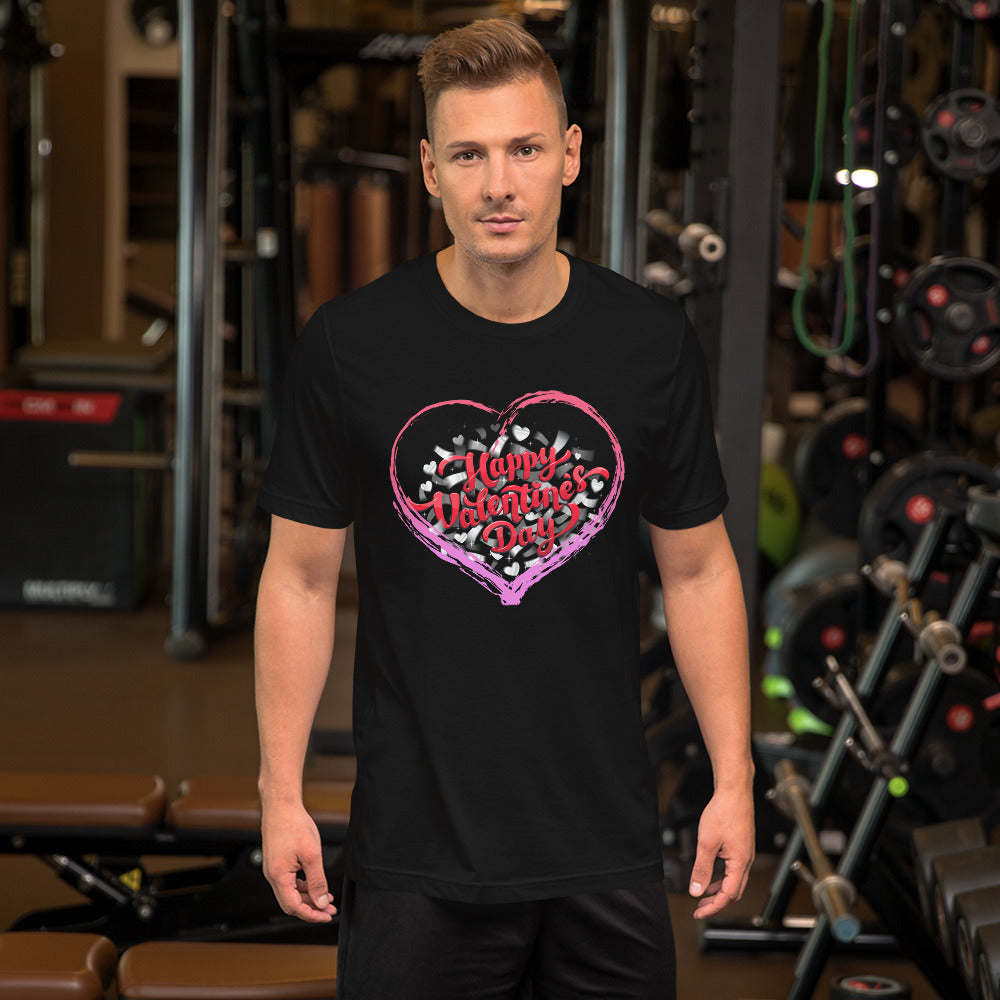 Happy Valentine's Day 8 Unisex t-shirt