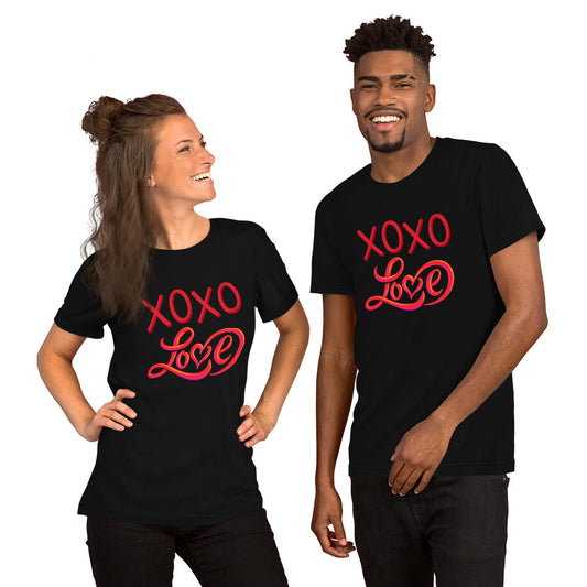 XOXO Love 2 Unisex t-shirt