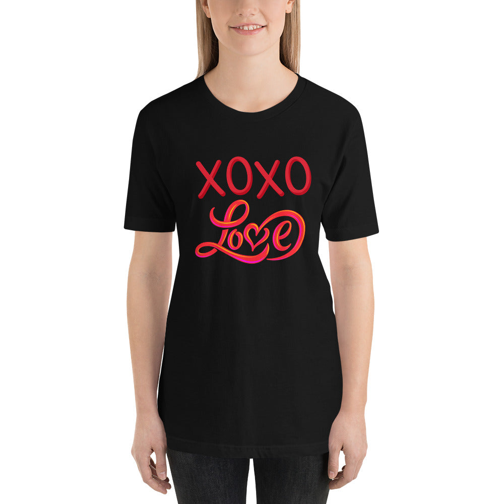 XOXO Love 2 Unisex t-shirt