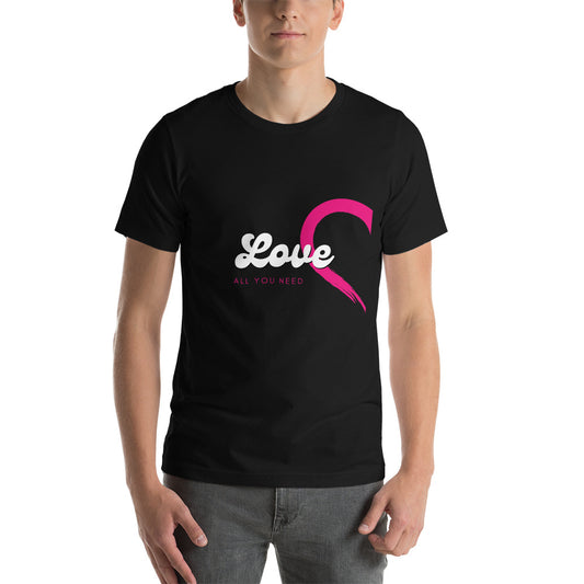 Love is All You Need Couple 1 Unisex t-shirt