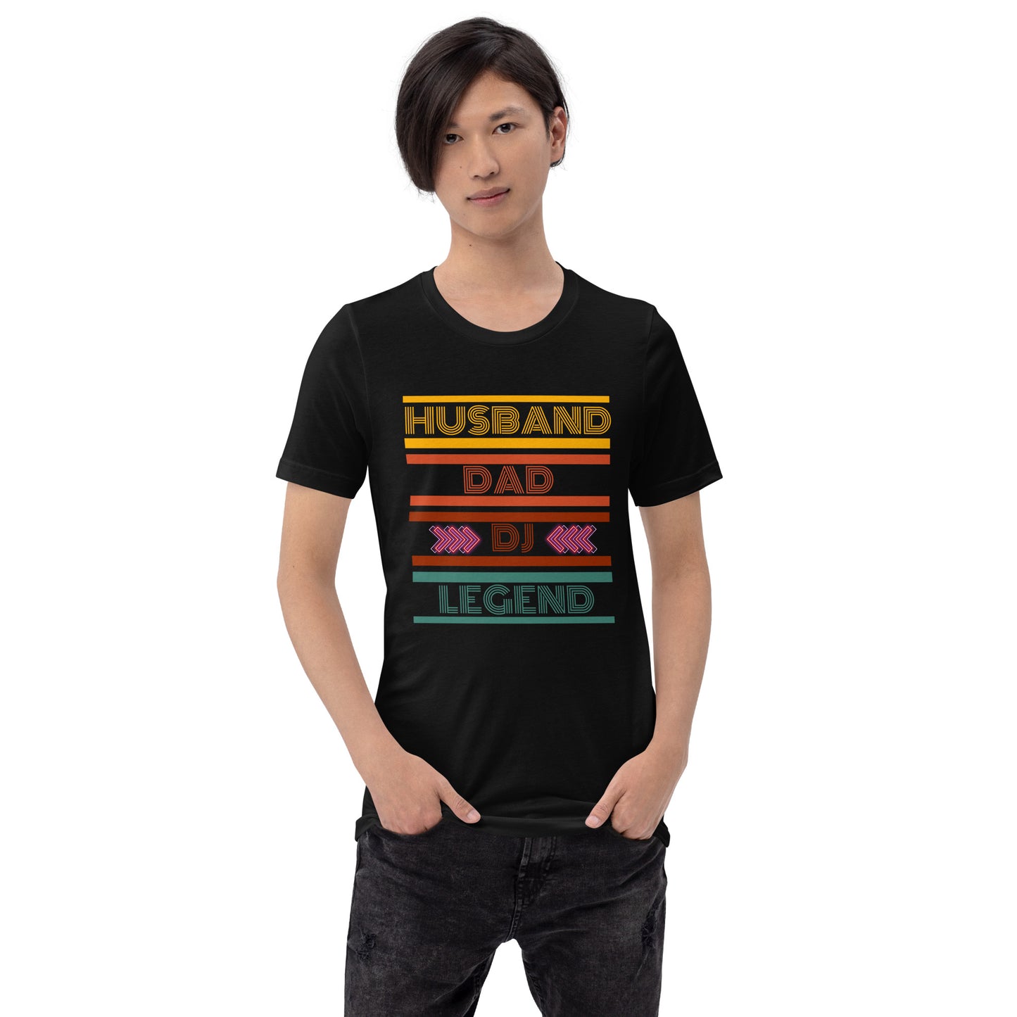 Husband Dad Dj Legend Unisex t-shirt