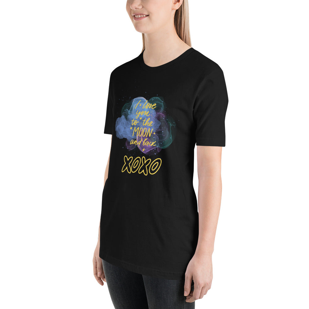 To the Moon and Back 2 Unisex t-shirt