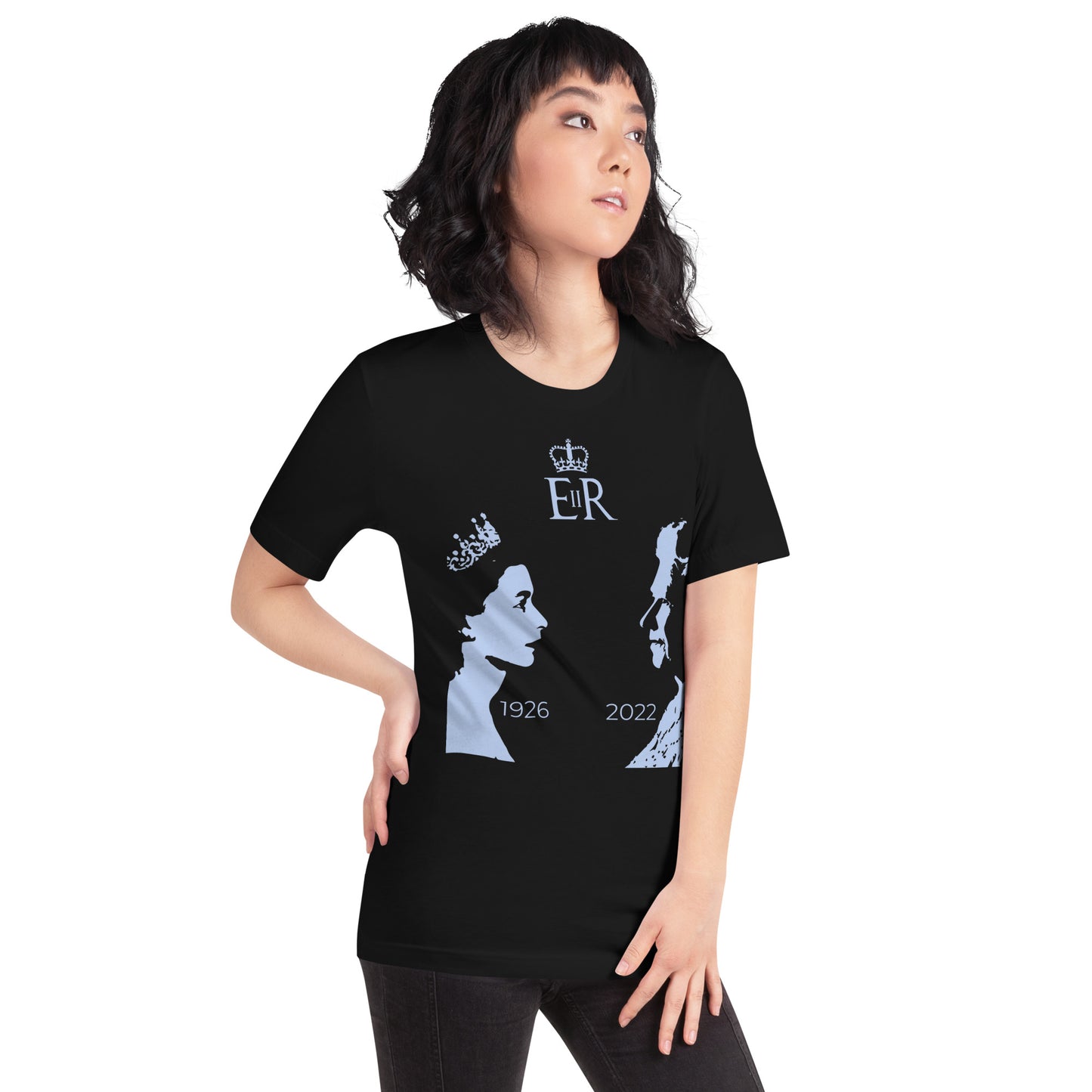 RIP QUEEN EIIR Bl Unisex t-shirt