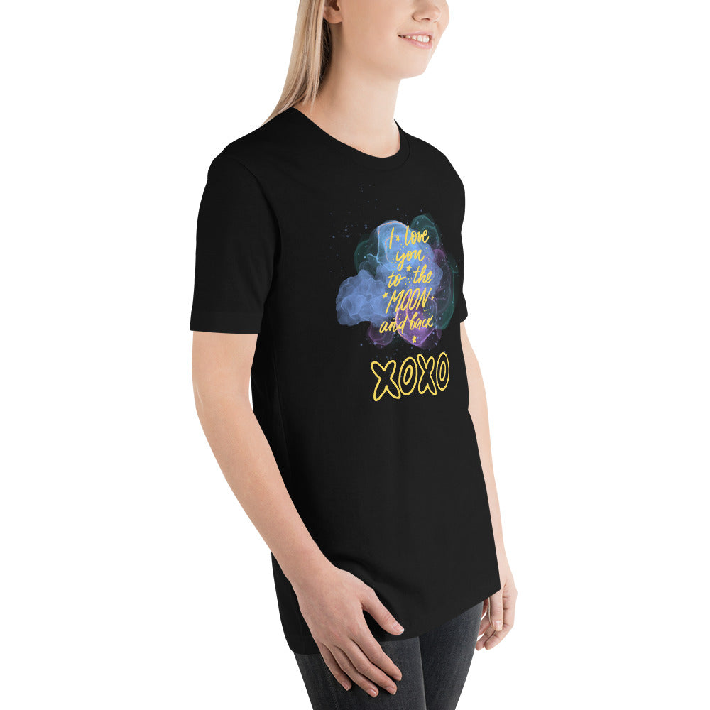 To the Moon and Back 2 Unisex t-shirt