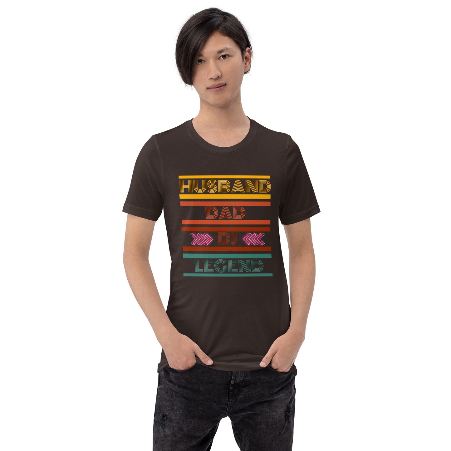 Husband Dad Dj Legend Unisex t-shirt