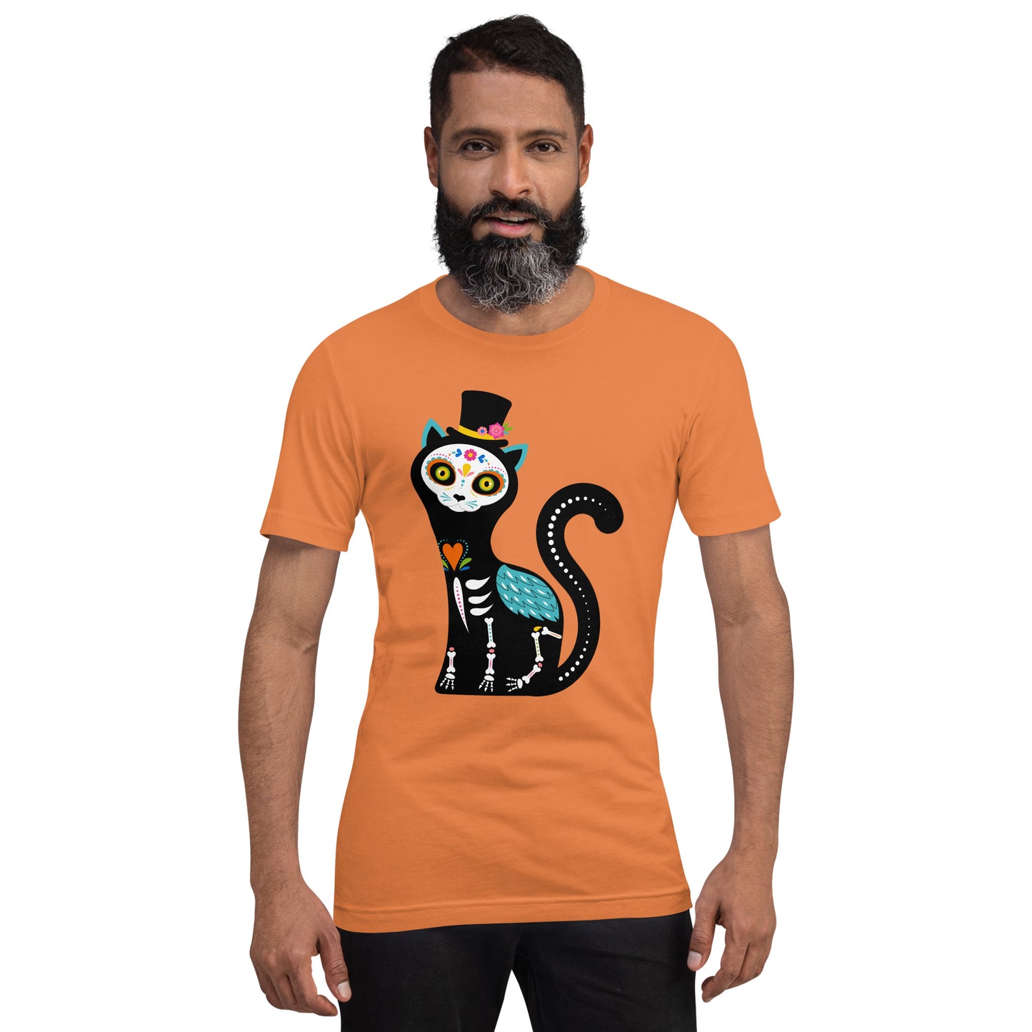 Halloween Cat Unisex t-shirt