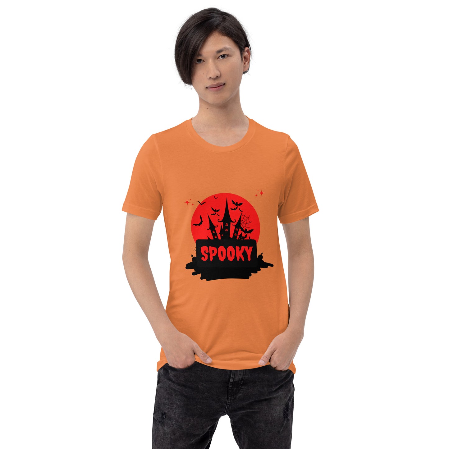 Spooky Red Unisex t-shirt