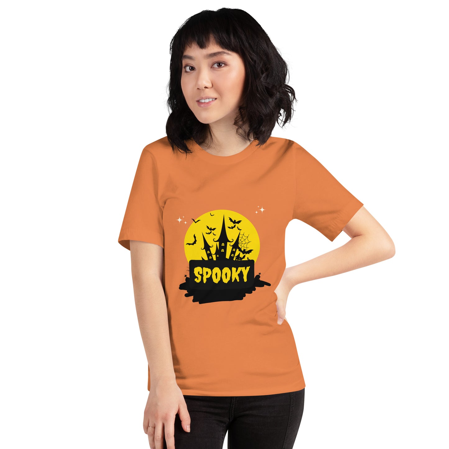 Spooky Yellow Unisex t-shirt