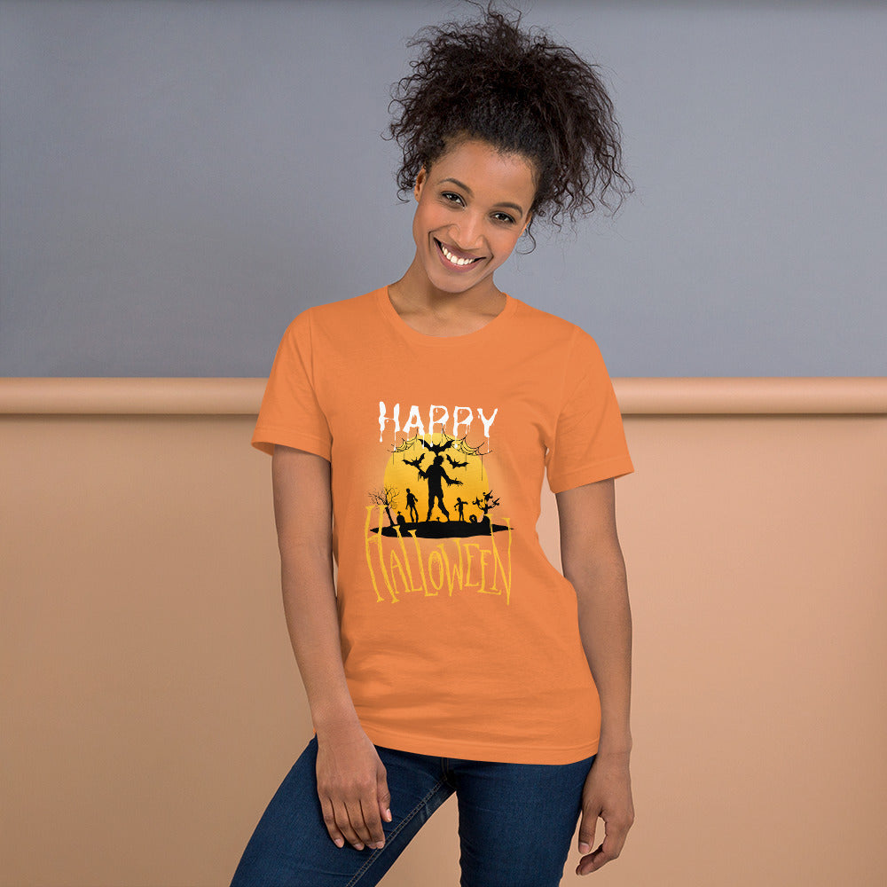 Happy Halloween 3 Unisex t-shirt