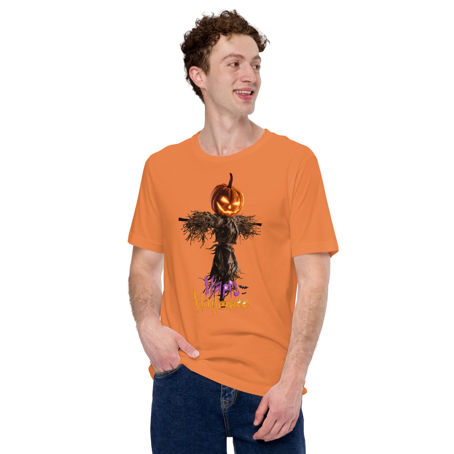 Scarecrow Halloween Unisex t-shirt