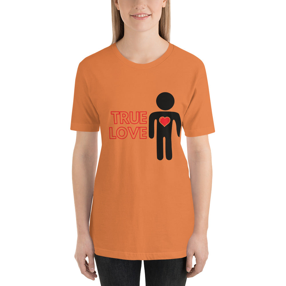 True Love Couple 2 Unisex t-shirt