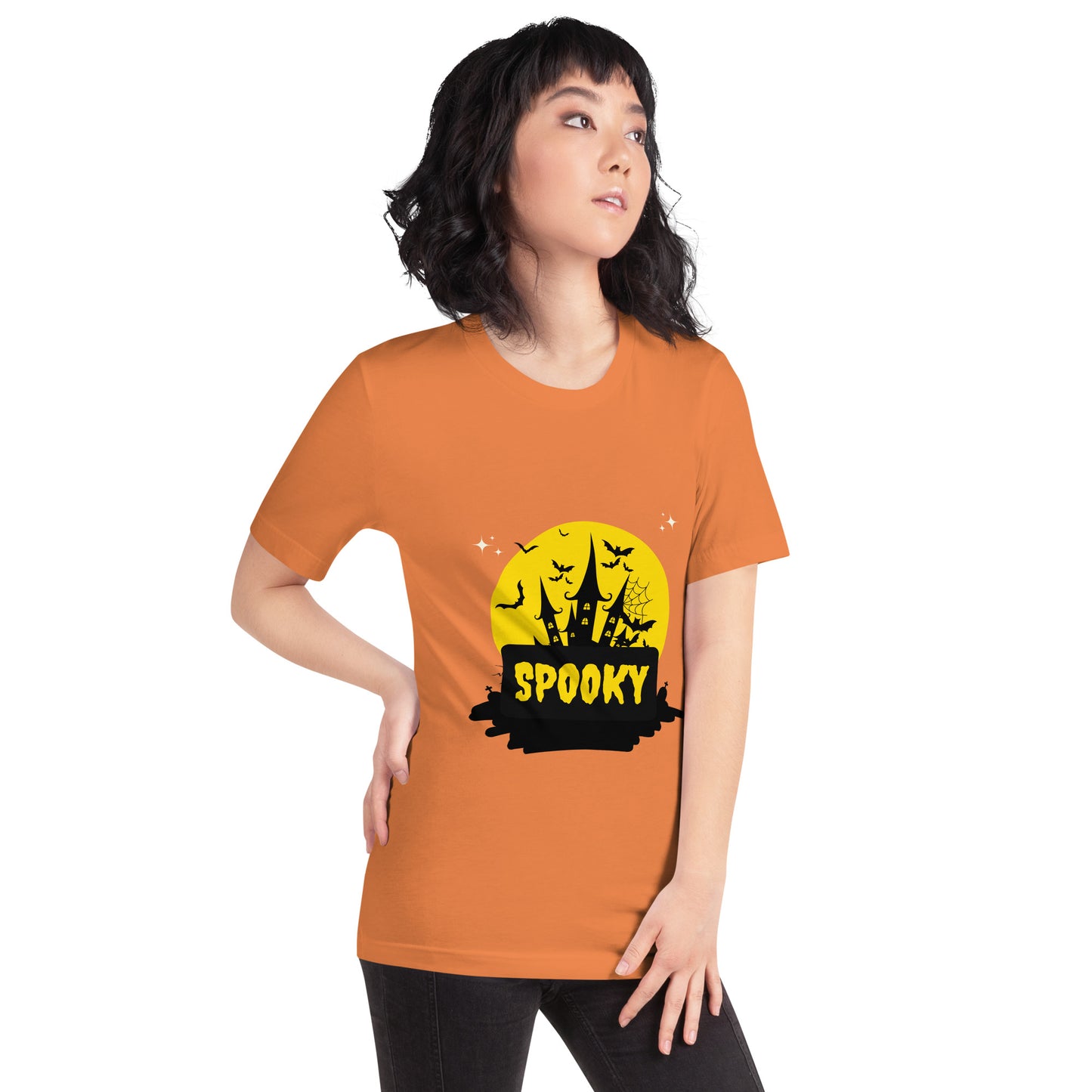 Spooky Yellow Unisex t-shirt