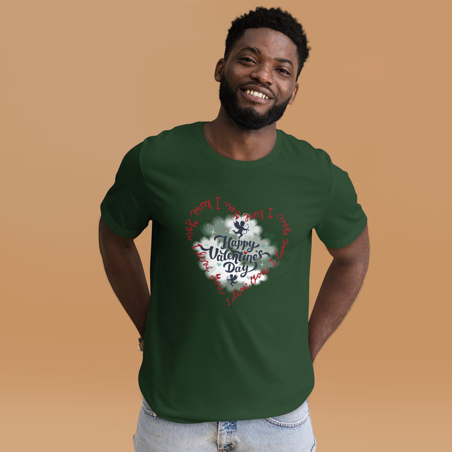 Happy Valentine's Day 7 Unisex t-shirt