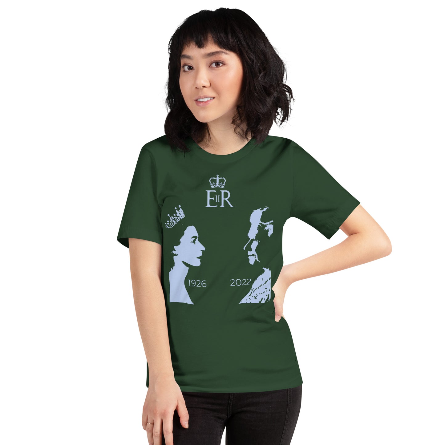 RIP QUEEN EIIR Bl Unisex t-shirt