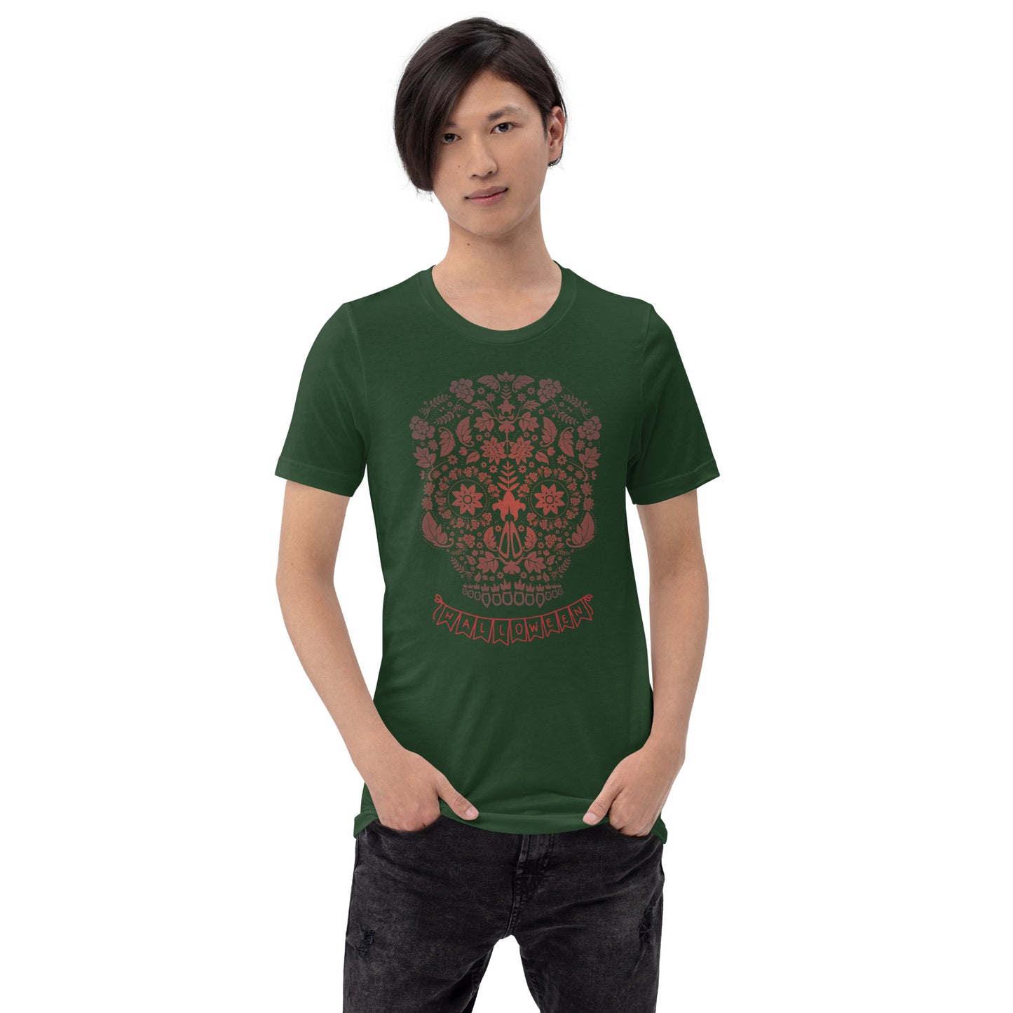 Abstract Skull Unisex t-shirt