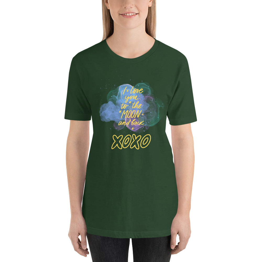 To the Moon and Back 2 Unisex t-shirt