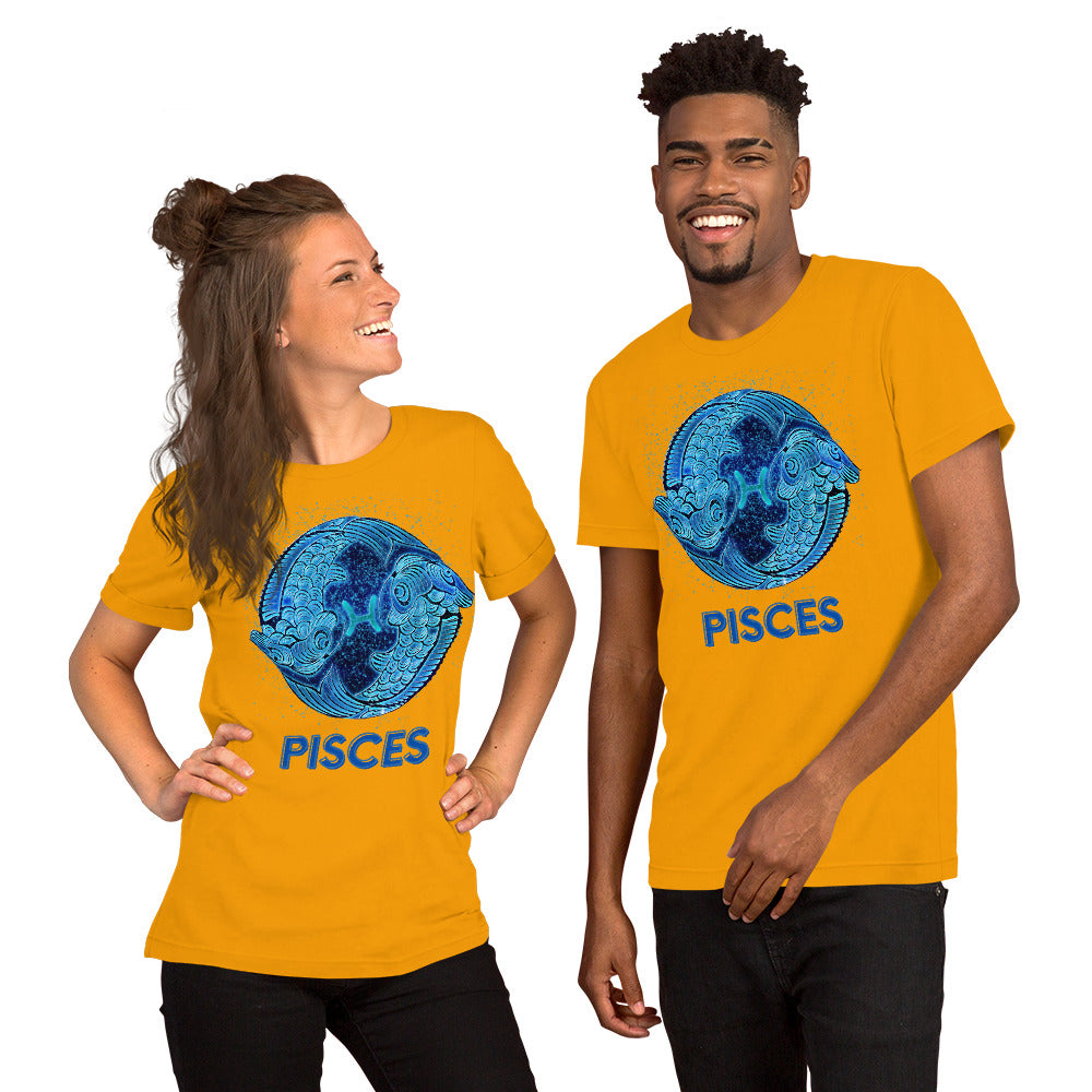 Zodiac Pisces Unisex t-shirt