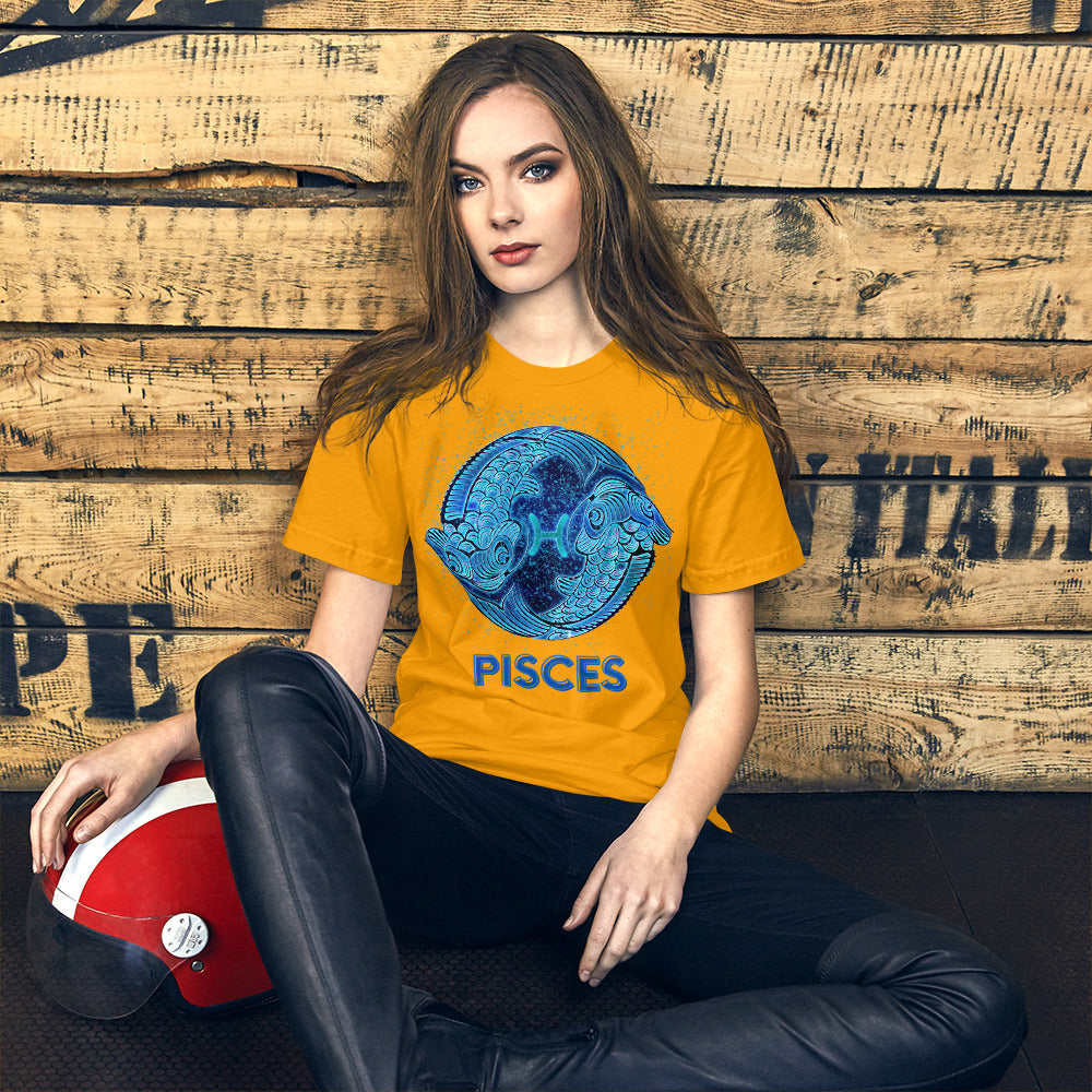 Zodiac Pisces Unisex t-shirt